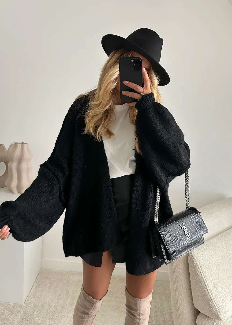 Classic Lounge Knit Cardigan