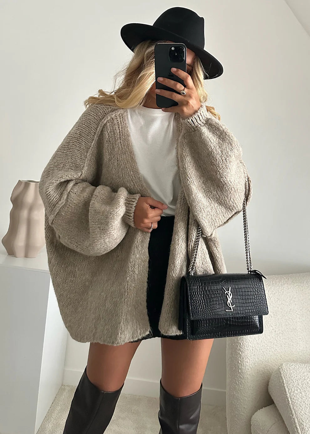 Classic Lounge Knit Cardigan
